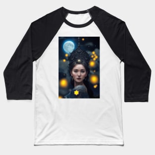 Moon Goddess Baseball T-Shirt